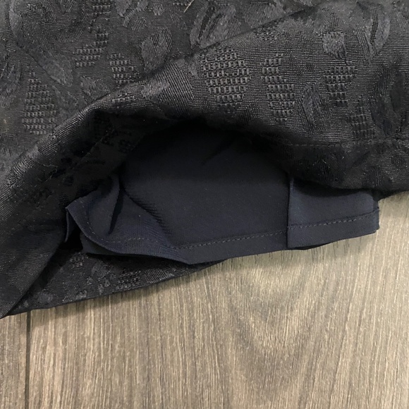 For Love & Lemons Luella Jacquard Cigarette Crop Pants Size L NWT - Picture 11 of 13